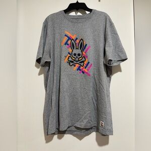 NEW W/O Tags Psycho Bunny Light Grey T Shirt Size 6